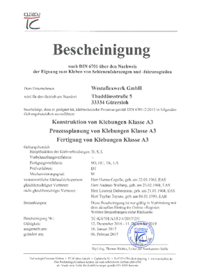 Klebeignung