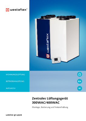 Betriebsanleitung WAC 400 Betriebsanleitung WAC 400