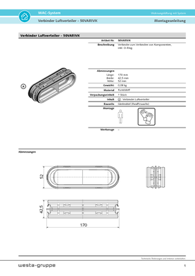 Verbinder Luftverteiler