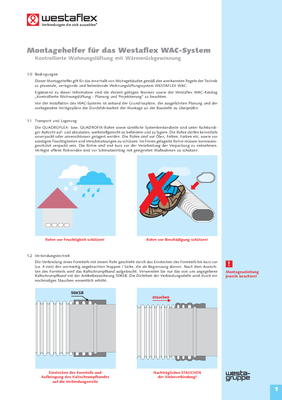 Montagehinweise WAC