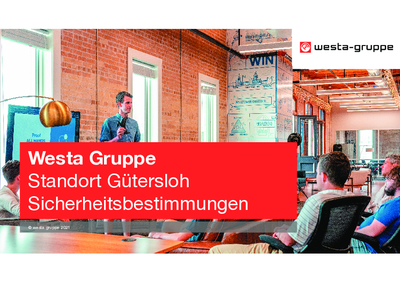 Sicherheitsbestimmungen Sicherheitsbestimmungen