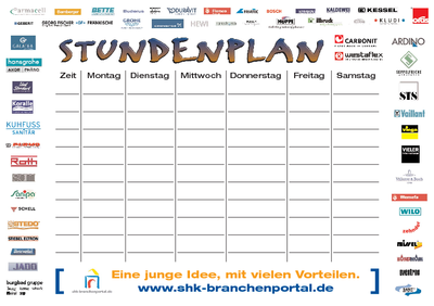 Schul - Stundenplan Schul - Stundenplan
